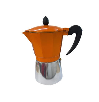 CAFETERA ALUMINIO 6 CUP COLORES