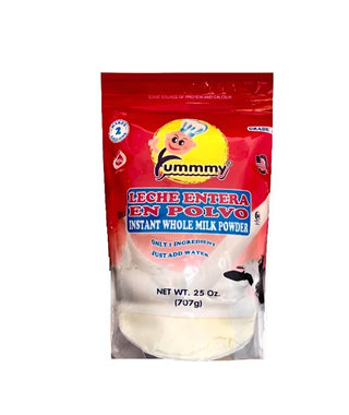 LECHE POLVO ENTERA YUMMMY  25 OZ